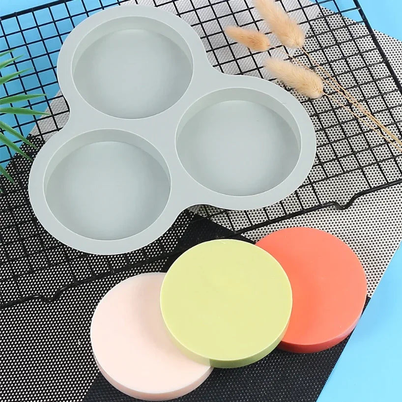 【2個セット】シリコン製エアフライヤー用目玉焼き型|再利用可能・焦げ付き防止・3キャビティ・時短クッキングモールド